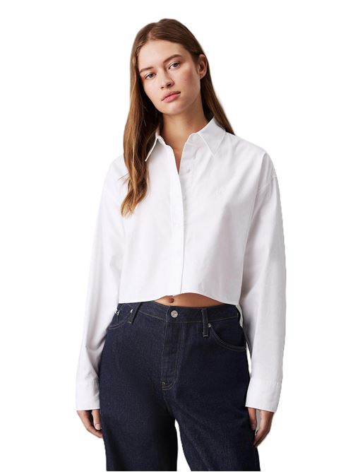 OXFORD LS CROPPED SH CALVIN KLEIN JEANS | J20J225079/YAF